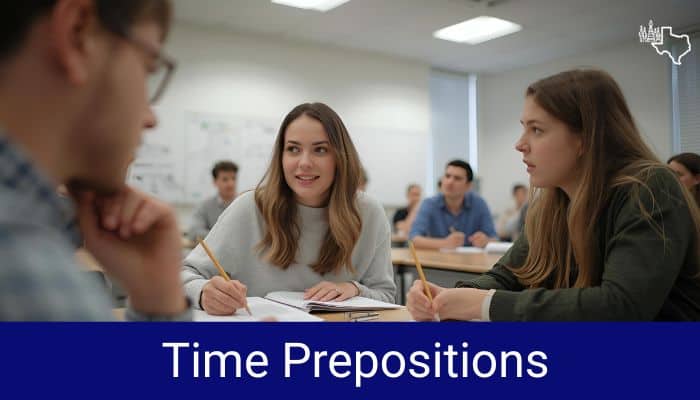 Time Prepositions Quiz